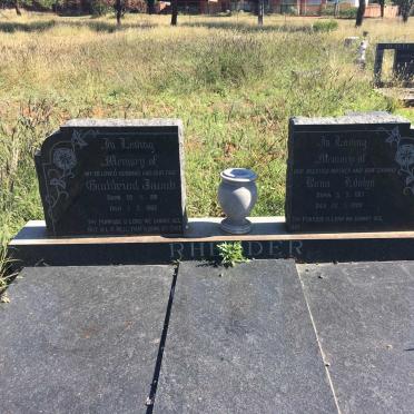 RHEEDER Godvried Jacob 1911-1965 &amp; Rona Evelyn 1917-1988