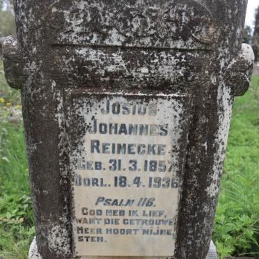REINECKE Josius Johannes 1857-1936