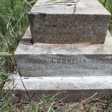 ROUX Anna Cornelia 1928-1944