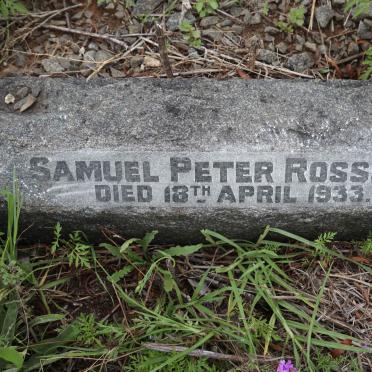 ROSSLEE Samuel Peter -1933