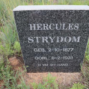 STRYDOM Hercules 1877-1931