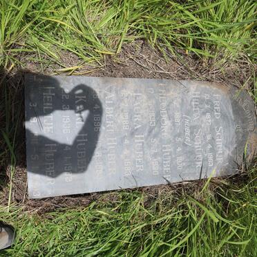SCHUUR Fred 1877-1963 &amp; Hilda HUBER 1887-1970 :: HUBER Theodore 1893-1980 :: HUBER Laura 1889-1983 :: HUBER Albert 1896-1983