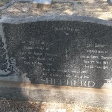 SHEPHERD Charles Thomas 1873-1954 &amp; Zoe Rosalie 1887-1947