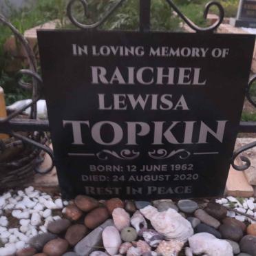 TOPKIN Raichel Lewisa 1962-2020