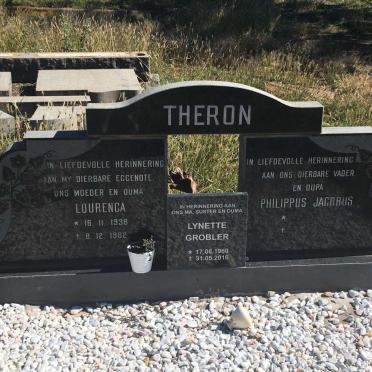 THERON Philippus Jacobus &amp; Lourenca 1938-1982 :: GROBLER Lynette 1960-2016