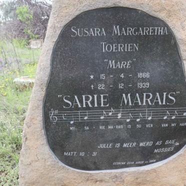 TOERIEN Susara Margaretha 1866-1939