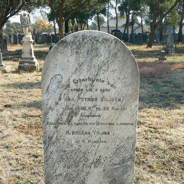 VILJOEN ? Petrus 1885-191? :: VILJOEN H?