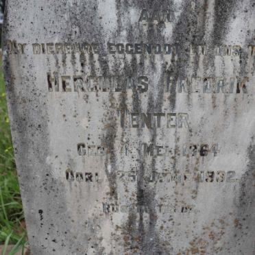 VENTER Hermanus Fredrik 1864-1932