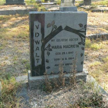 WALT Maria Magrieta, v.d. 1947-1964