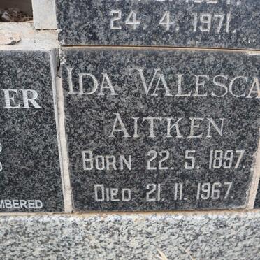 AITKEN Ida Valesca 1897-1967