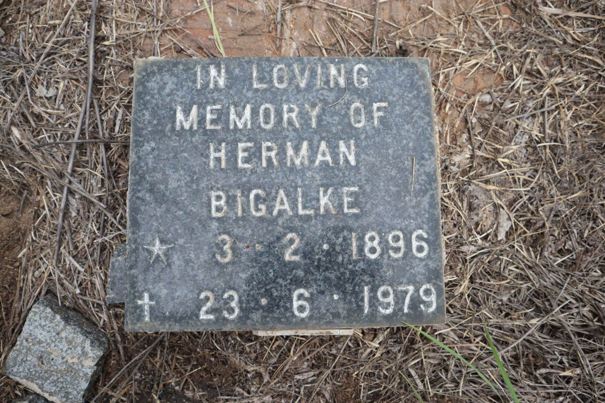 BIGALKE Herman 1896-1979