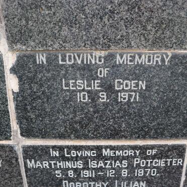 COEN Leslie -1971