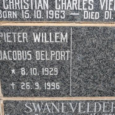 DELPORT Pieter Willem Jacobus 1929-1996