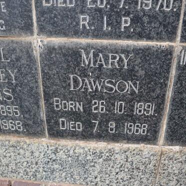DAWSON Mary 1891-1968