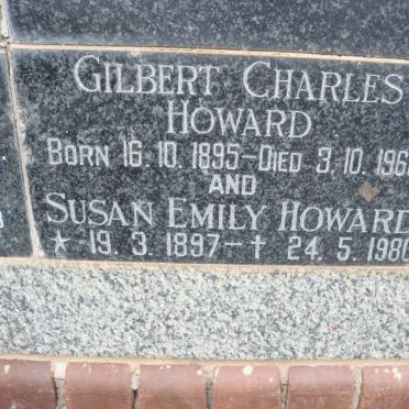 HOWARD Gilbert Charles 1895-1966 &amp; Susan Emily 1897-1980