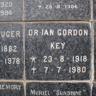 KEY Ian Gordon 1918-1980