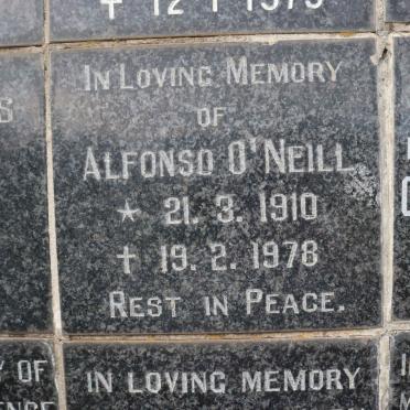 O'NEILL Alfonso 1910-1978