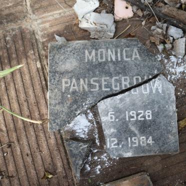 PANSEGROUW Monica 1928-1984