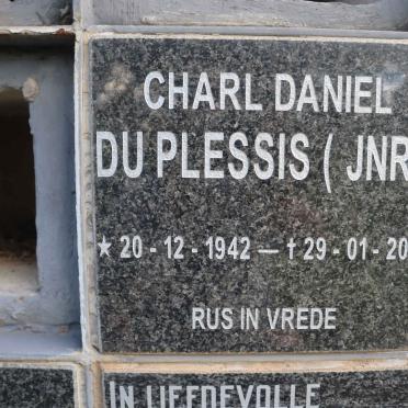 PLESSIS Charl Daniel, du 1942-2008