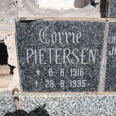 PIETERSEN Corrie 1916-1995