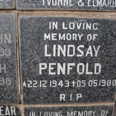 PENFOLD Lindsay 1943-1988