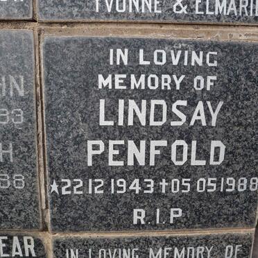 PENFOLD Lindsay 1943-1988