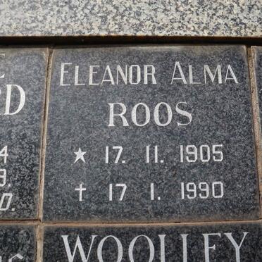ROOS Eleanor Alma 1905-1990
