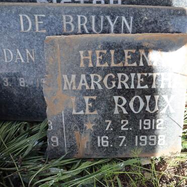 ROUX Helena Margrietha, le 1912-1998