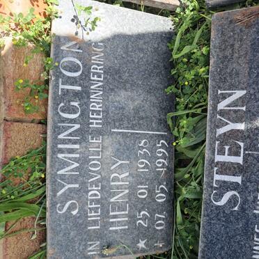 SYMINGTON Henry 1938-1995