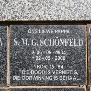 SCHÖNFELD S.M.G. 1934-2000