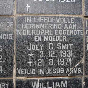 SMIT Joey C. 1931-1974