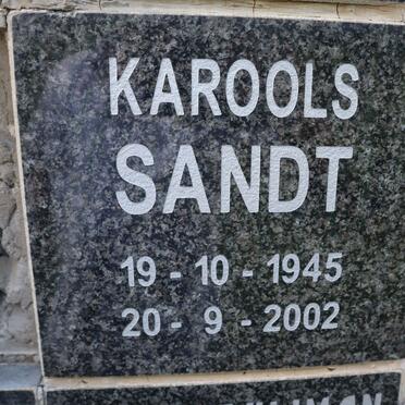 SANDT Karools 1945-2002