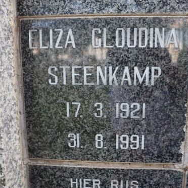 STEENKAMP Eliza Gloudina 1921-1991