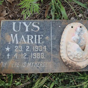 UYS Marie 1934-1988