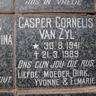 ZYL Casper Cornelis, van 1941-1989