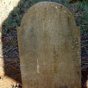 VENTER Cathrina Joacamina 1848-1901