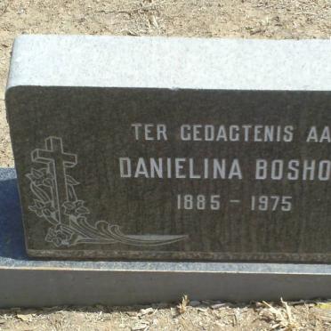BOSHOFF Danielina 1885-1975