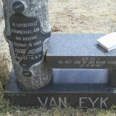 EYK Johan Jacobus, van 1944-1974