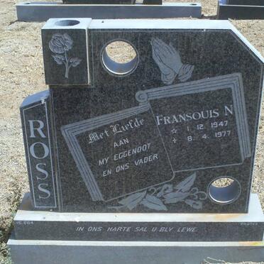 ROSS Fransouis N. 1947-1977