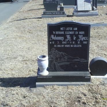 ROUX Johannes H., le 1949-1982