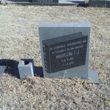 STRYDOM Magdelena F.J. 1915-1974