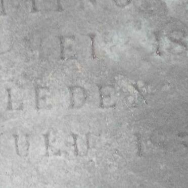 BRUWER Debora J. nee HATTINGH 1823-1852 _5