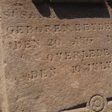 BRUWER Susara C.E. nee HEYDENREICH 1828-1885 