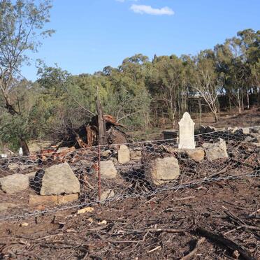 Free State, BETHLEHEM district, Kommandant 792, farm cemetery