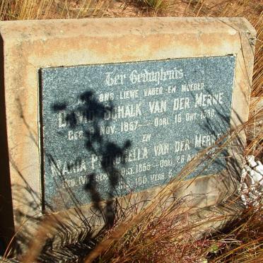MERWE Dawid Schalk, van der 1857-1930 &amp; Maria Petronella VILJOEN 1856-1928