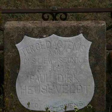 HEUSEVELDT Paul Dirk 1929-1931