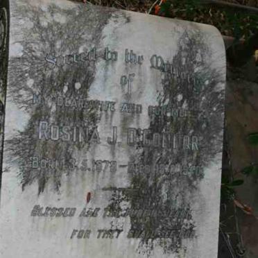 O'CONNOR Rosina J. 1878-19?0