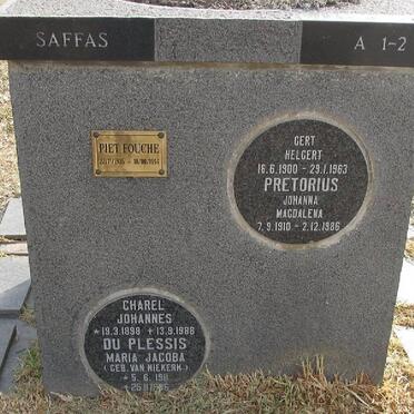 FOUCHE Piet 1905-1994