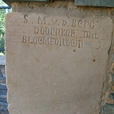 BERG S.M., v.d.