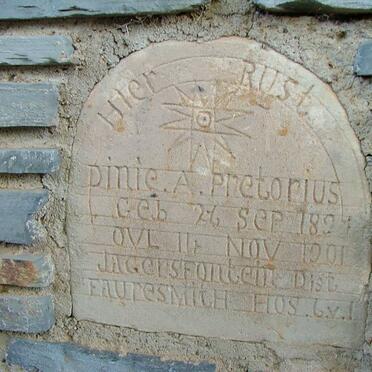 PRETORIUS Dinie A. 1897-1901